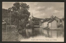 Carte P de 1908 ( Vallorbe / Partie sur l'Orbe )