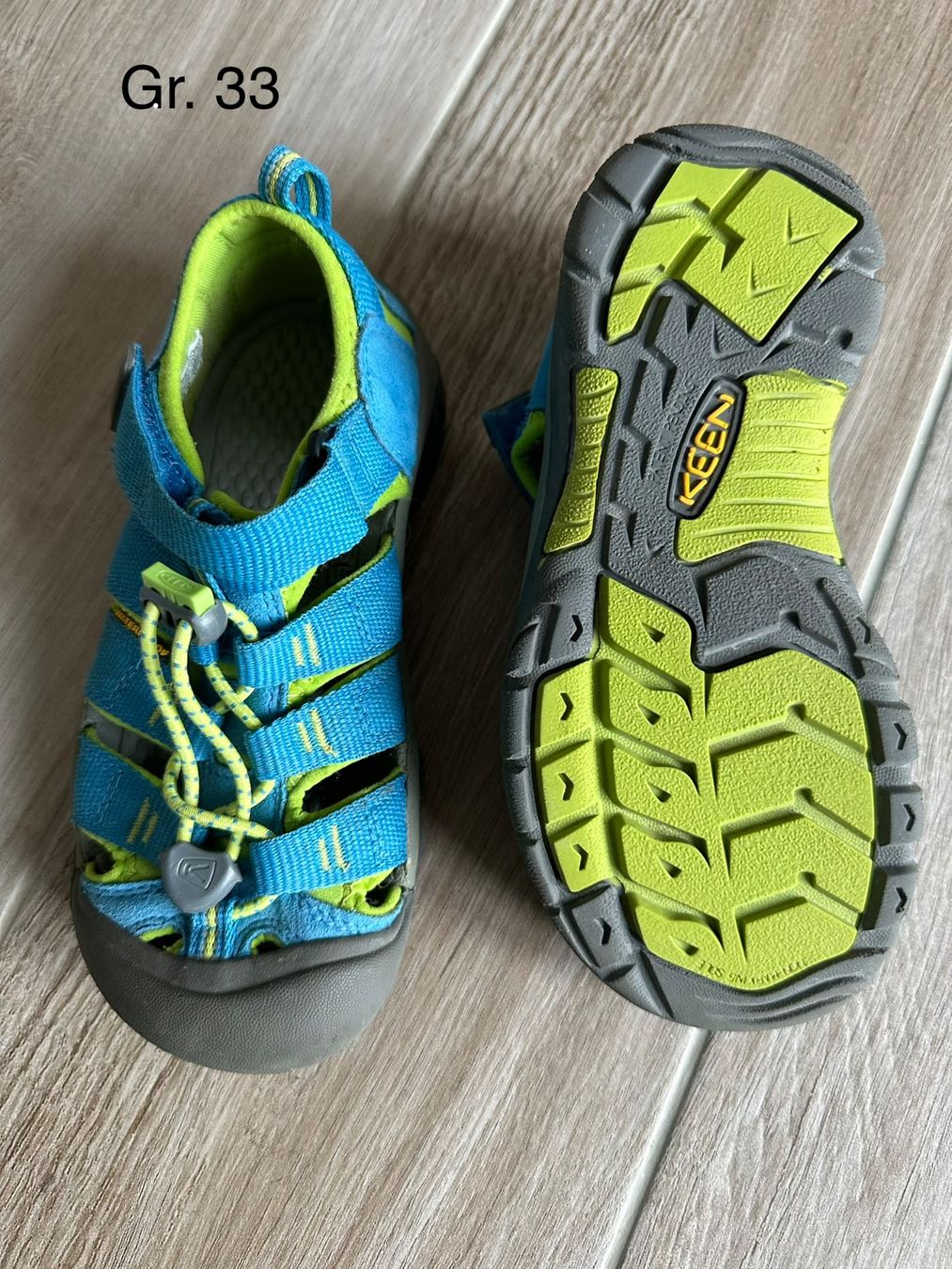 Keen Scarpe per ragazzi: Keen Sandalen Gr. 33 türkis – Usato da Rudolfstetten venduto da Joyw