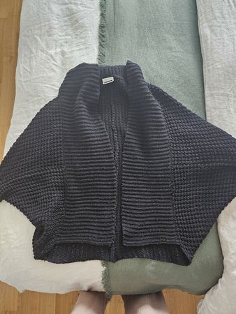 Schwarze Strickjacke Gr. S