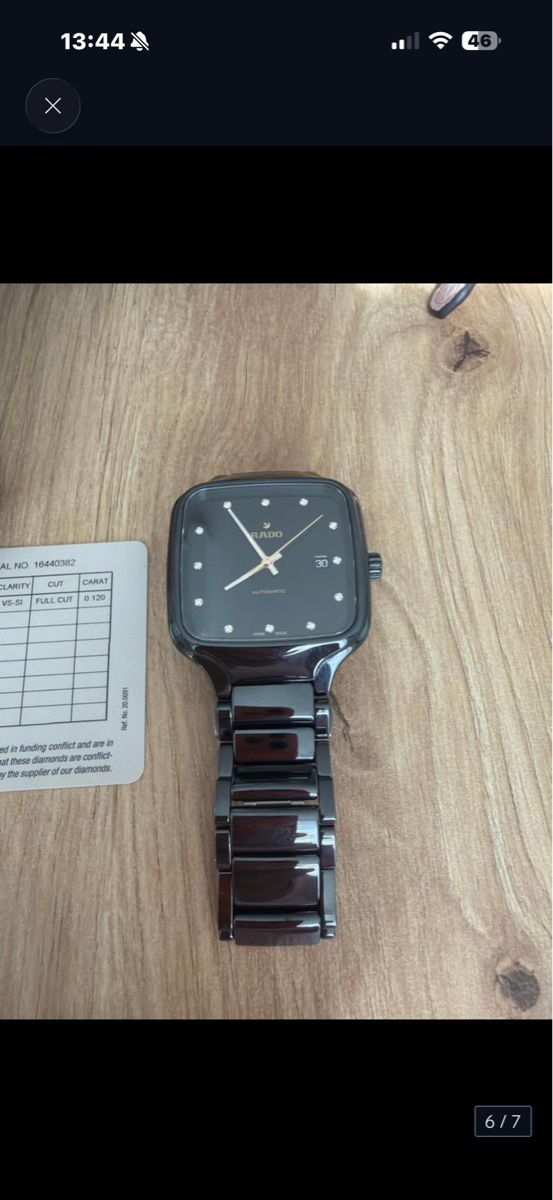 Rado Orologi: Rado True Square Diamonds – Nuovo (secondo la descrizione) da Liestal venduto da syi_pl6k 2
