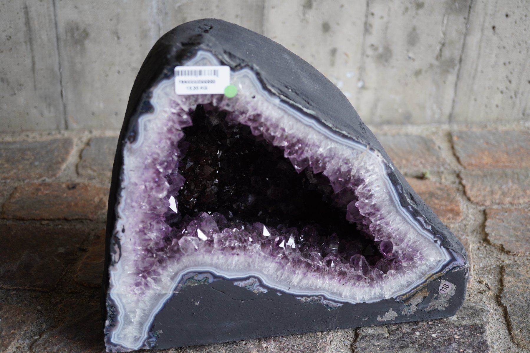 Mineralien & Heilsteine: Amethyst   Druse 13.2kg    Flame  28cm x 23cm     3.2.1 – Neu und originalverpackt aus Eschenbach SG von topstone 1