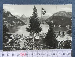 KLEWENALP OB BECKENRIED 1941 AK ONW TERRASSE BELEBT