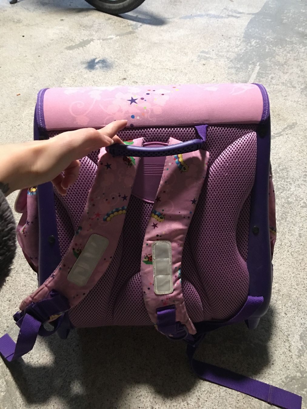 Borse & Zaini: Schulthek Primarschule Kinderrucksack Lila-rosa – Usato da Greifensee venduto da sinnamonroll 1