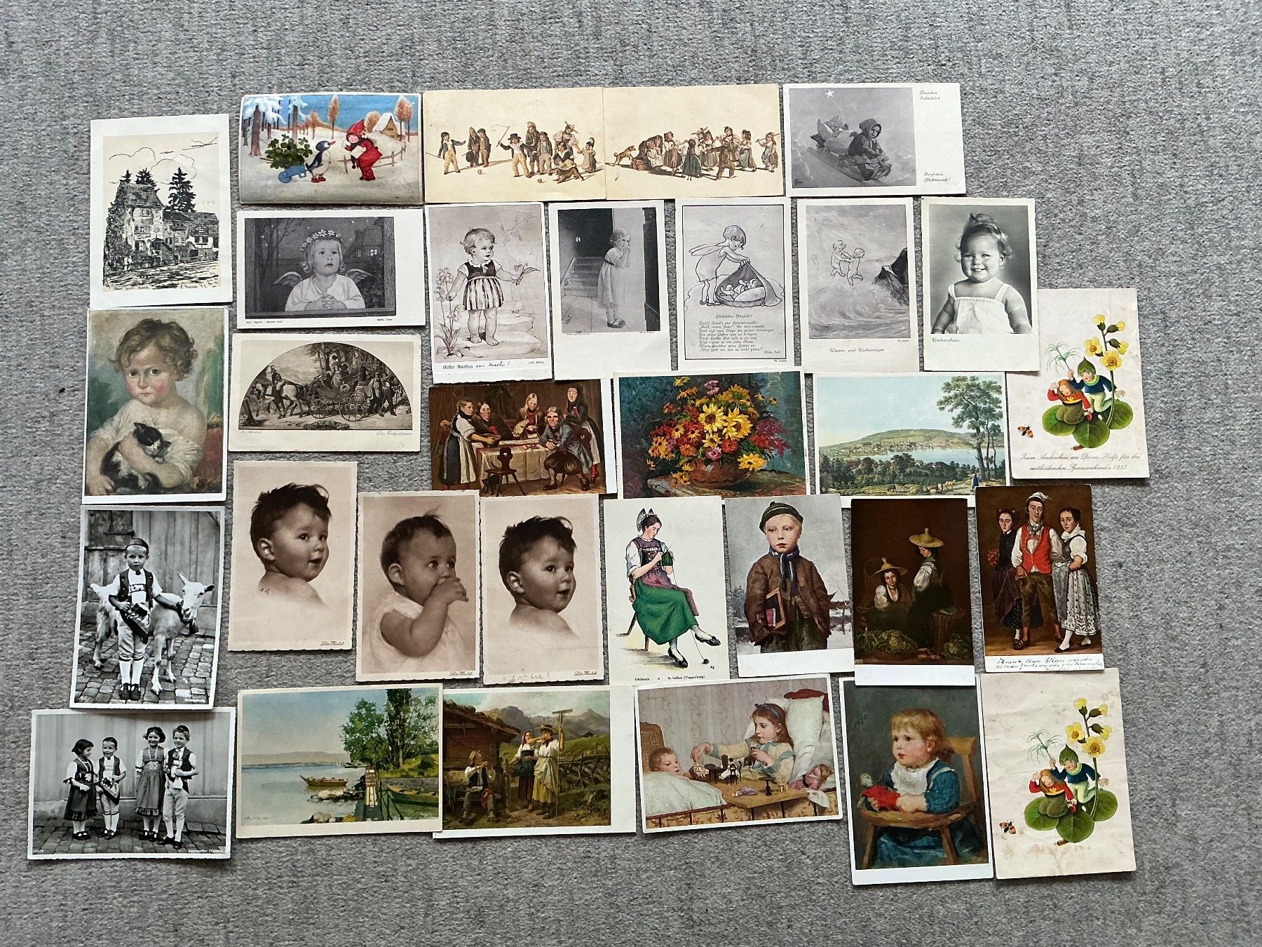 Cartoline postali: Antike Postkarten Sammlung, Vintage Grusskarten Konvolut – Usato da Jona venduto da Jancy60