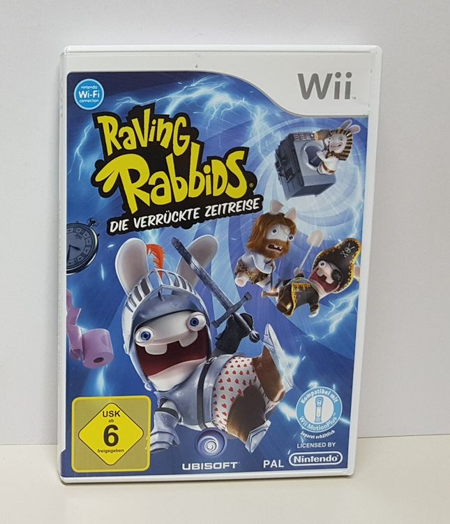 Wii Raving Rabbids Verrückte Zeitreise (Gebraucht) in Schüpfheim für ...