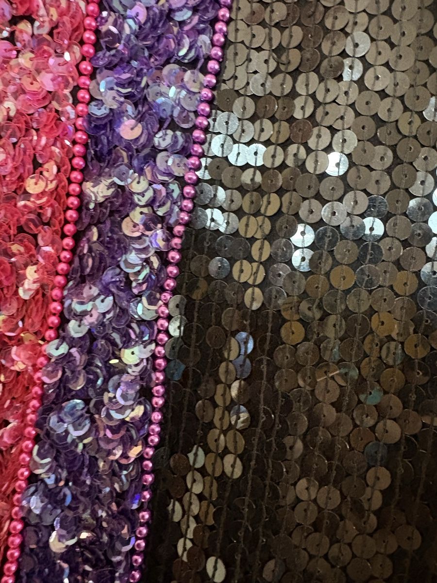 Giacche: Veste en soie, à sequins, faite main – Usato da Savigny venduto da alouette04 4
