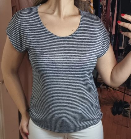 Sommer T-Shirt, gestreift , Gr. M -House of Grace