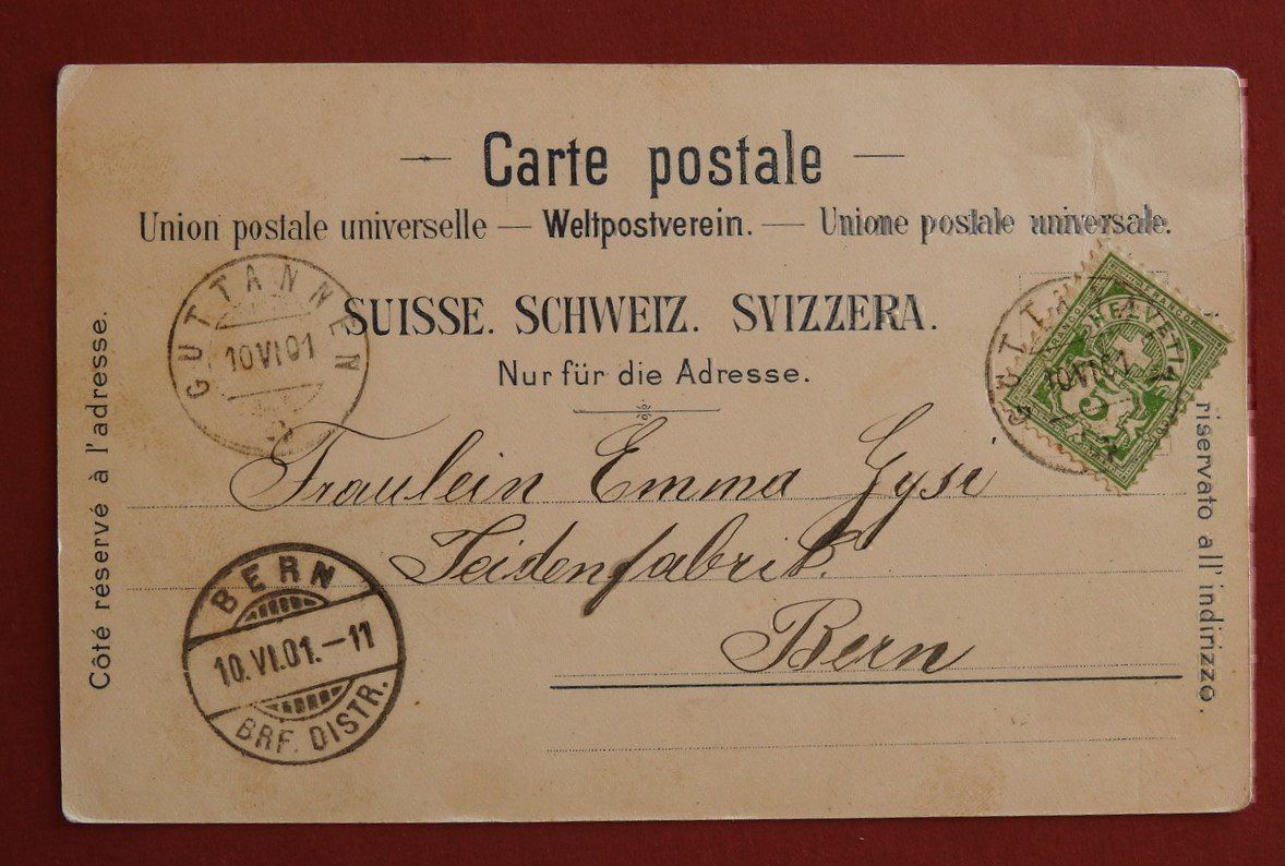 Cartoline postali: AK Grimsel, gest. Guttannen ! – Usato da Rain venduto da 999-800-K 1