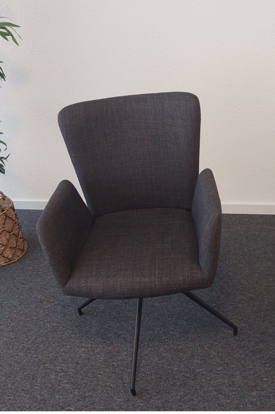 Conforama Stühle: 2x Drehstühle dunkelgrün – Gebraucht aus Winterthur von vio_5b77