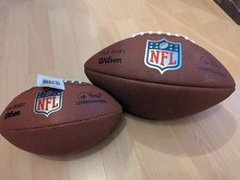 NFL - American Football - Small and Authentic Size - Neu