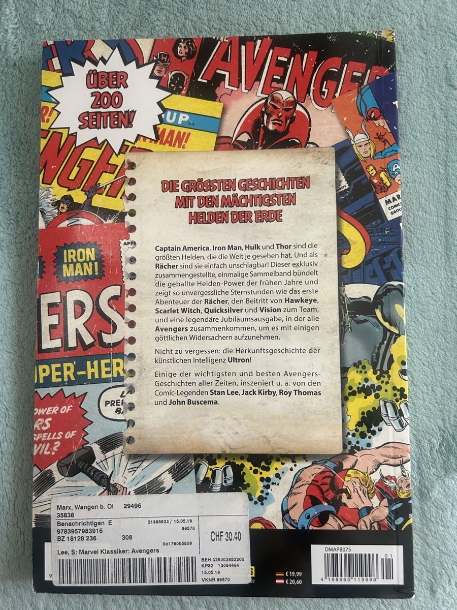 Fumetti: Avengers: Die Mächtigsten Helden der Erde! Marvel Comic DE – Nuovo (secondo la descrizione) da Kappel SO venduto da JLcardgeek 1