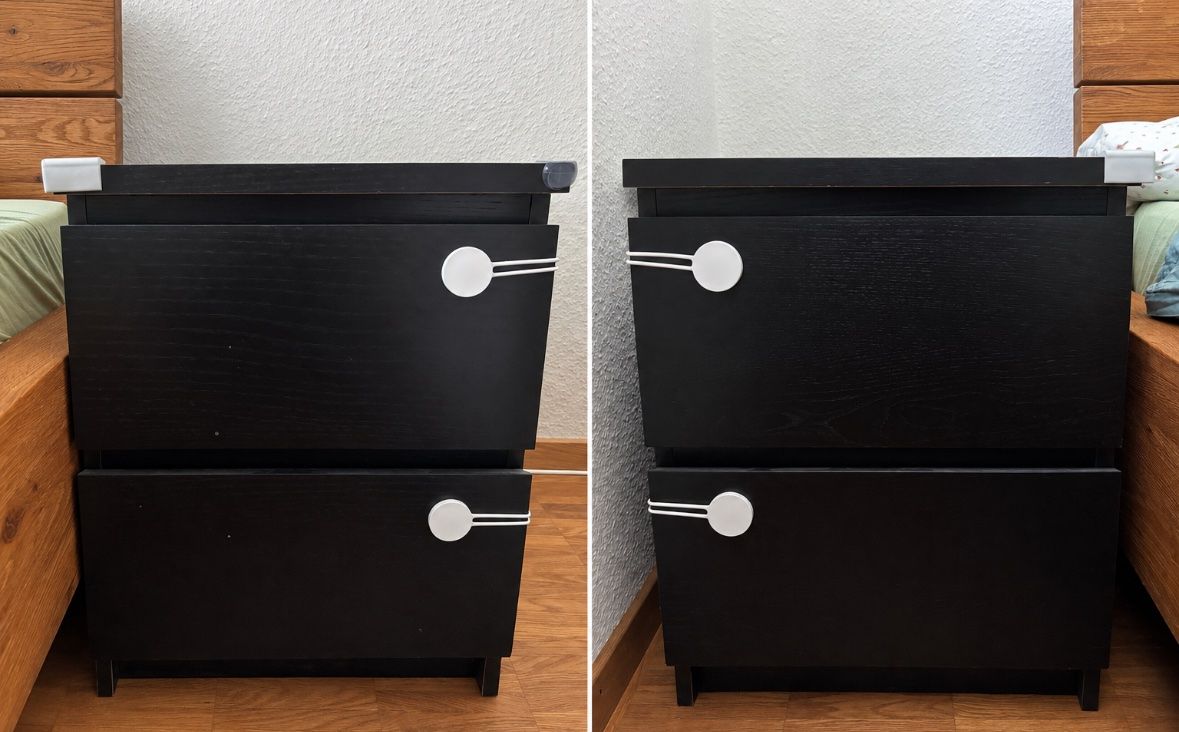 Ikea Nachttische: Zwei Ikea Malm Kommode schwarz 40x55 – Gebraucht aus Liestal von juveshirtscollector