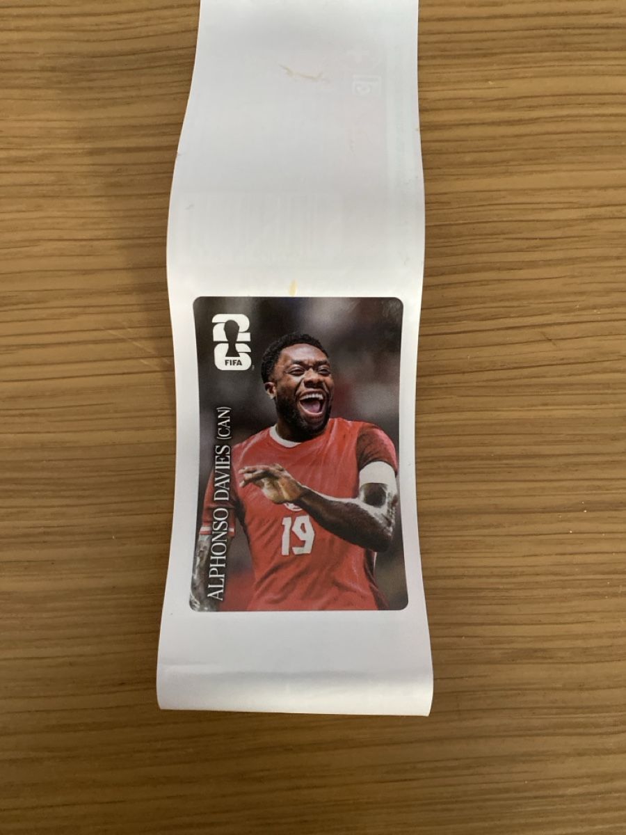 Panini Carte collezionabili: Alphonso Davies FIFA Coca Cola Sticker  – Nuovo (secondo la descrizione) da Maloja venduto da leonharda