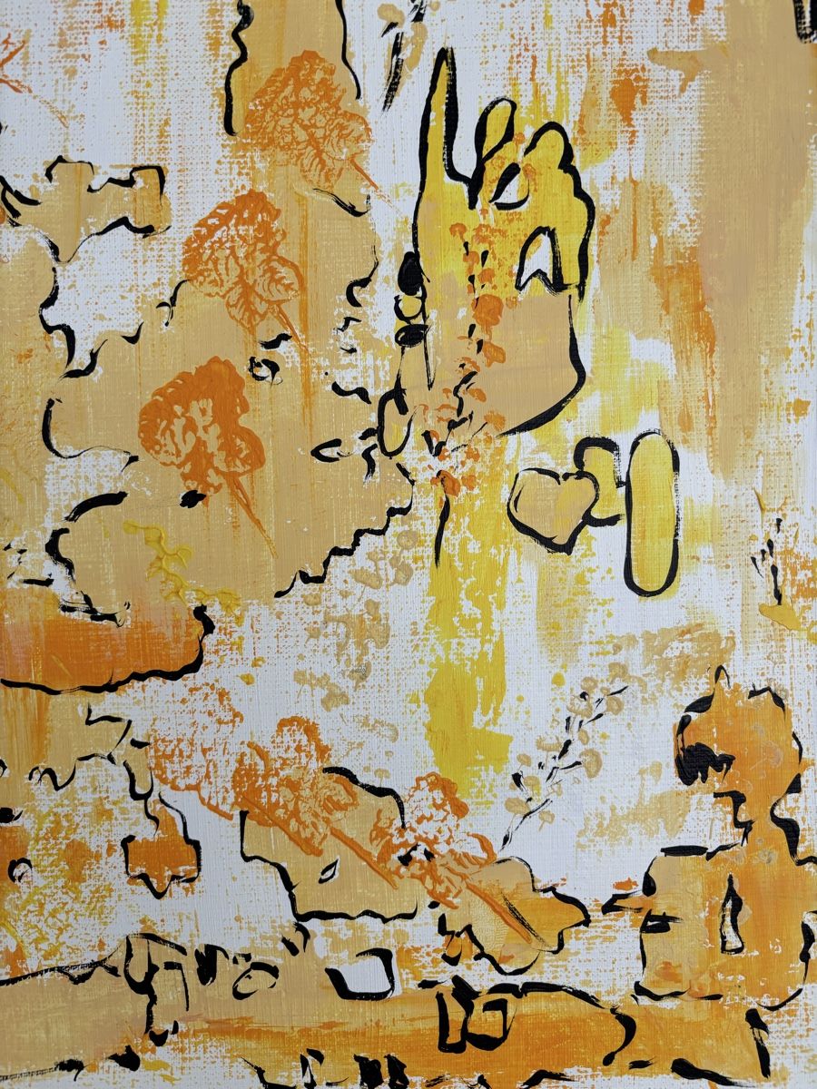 Dipinti: Abstraktes Gemälde, Acrylbild – Nuovo (secondo la descrizione) da Cham venduto da Felha 5