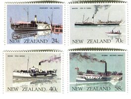 Briefmarken "Schiffe". Neuseeland.
