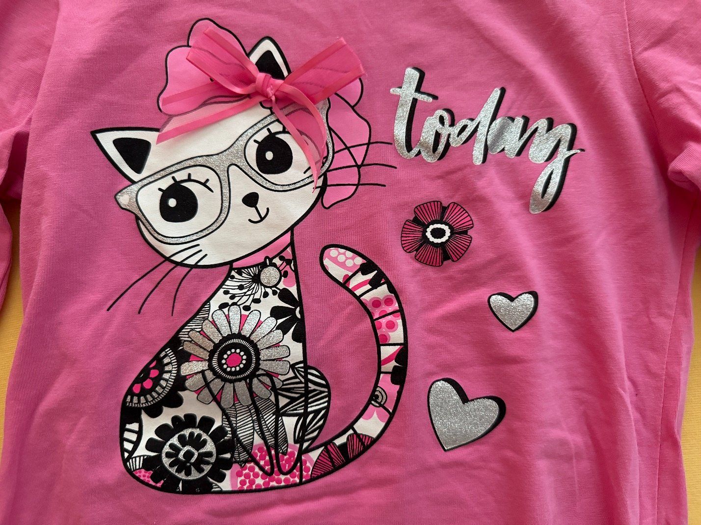 Pyjamas & Ähnliches: Neuwertig: Cooles Pyjama mit Katze, Gr. 10 J. – Neu (gemäss Beschreibung) aus Horgen von Feli39 1