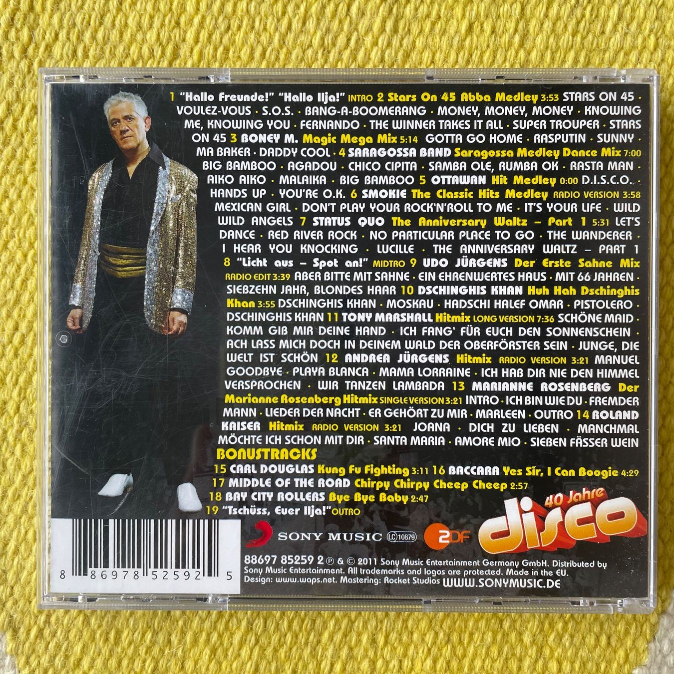 CD: ILJA RICHTER-40 JAHRE DISCO HITMIX – Usato da Rorschacherberg venduto da CD-Roli 1