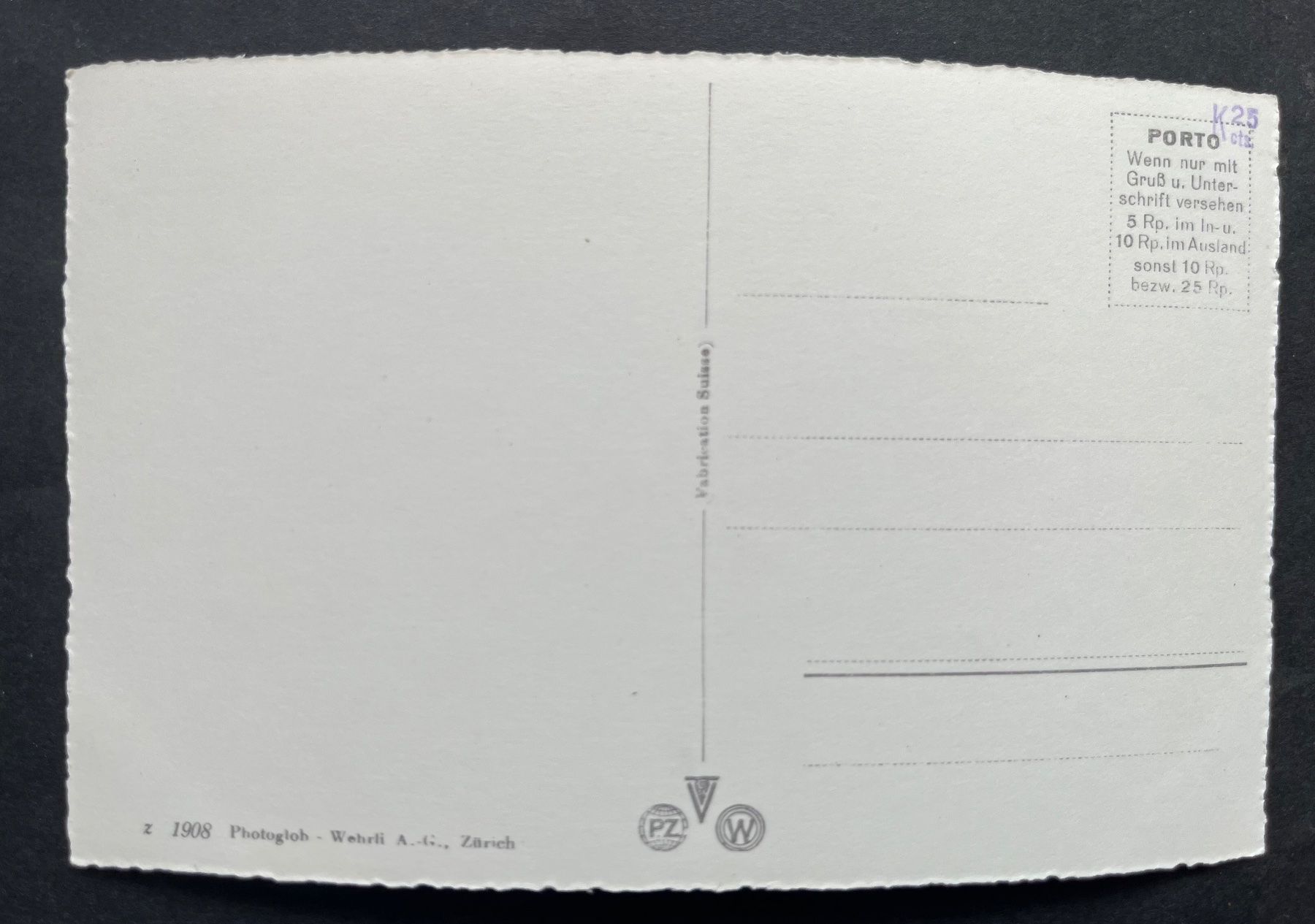 Cartoline postali: Sumiswald, Postgebäude, Oldtimer Auto, Strasse Ort, ca. 1950 – Usato da Ostermundigen venduto da DaxKarten-75 2
