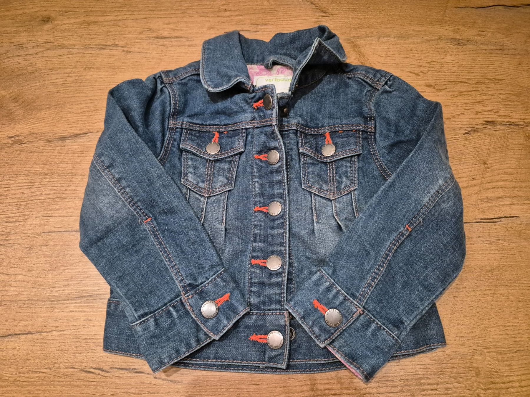 Vertbaudet Giacche & Cappotti: Jeansjacke Vertbaudet, Grösse 94, entsricht ca. 86/92 – Usato da Walenstadt venduto da and_yb9d