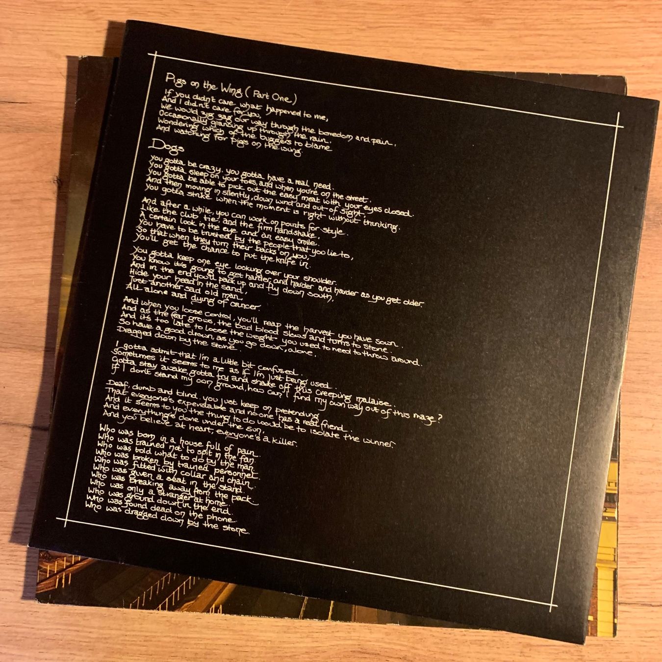 Dischi in vinile: PINK FLOYD - ANIMALS...RE GER...VG++/VG+ – Usato da Gals venduto da Diskopat 3