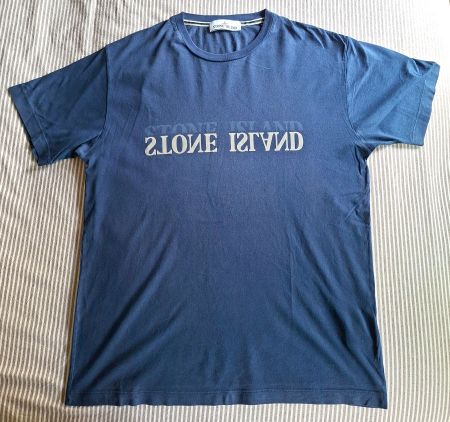 Stone Island T-Shirt Inverted Logo
