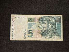 5 Kuna - Kroatien - 1993