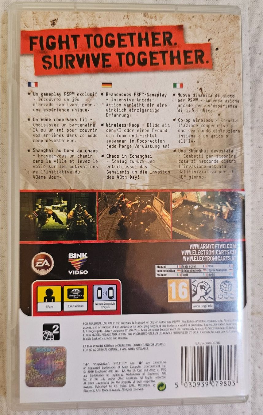 Sony Spiele: PSP Spiel - Army of Two – Gebraucht aus La Garde von The_Hammer76 1