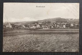 AK Dorfpartie KIRCHLINDACH 1917