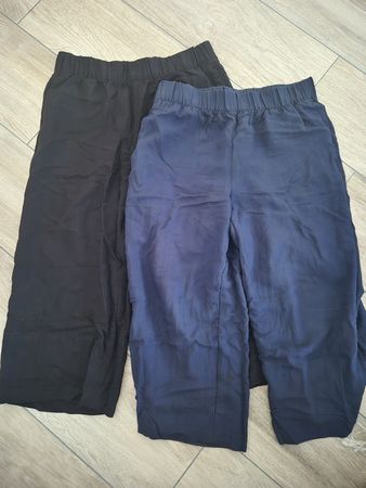Damen Hose dunkelblau Grösse M mit Gummizug