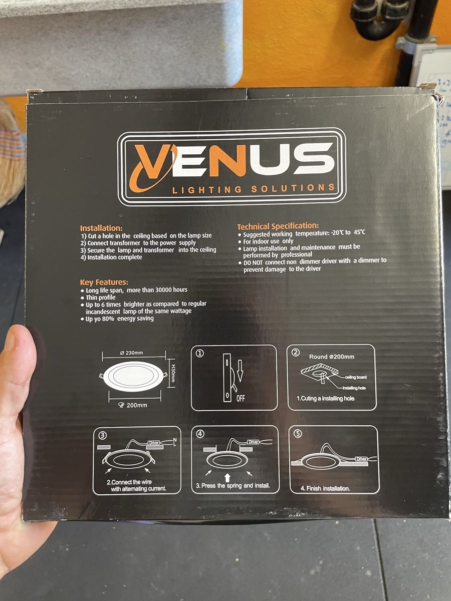 Lampadari & plafoniere: Venus Lampe 25x – Nuovo e nell'imballaggio originale da Dällikon venduto da balu814 3