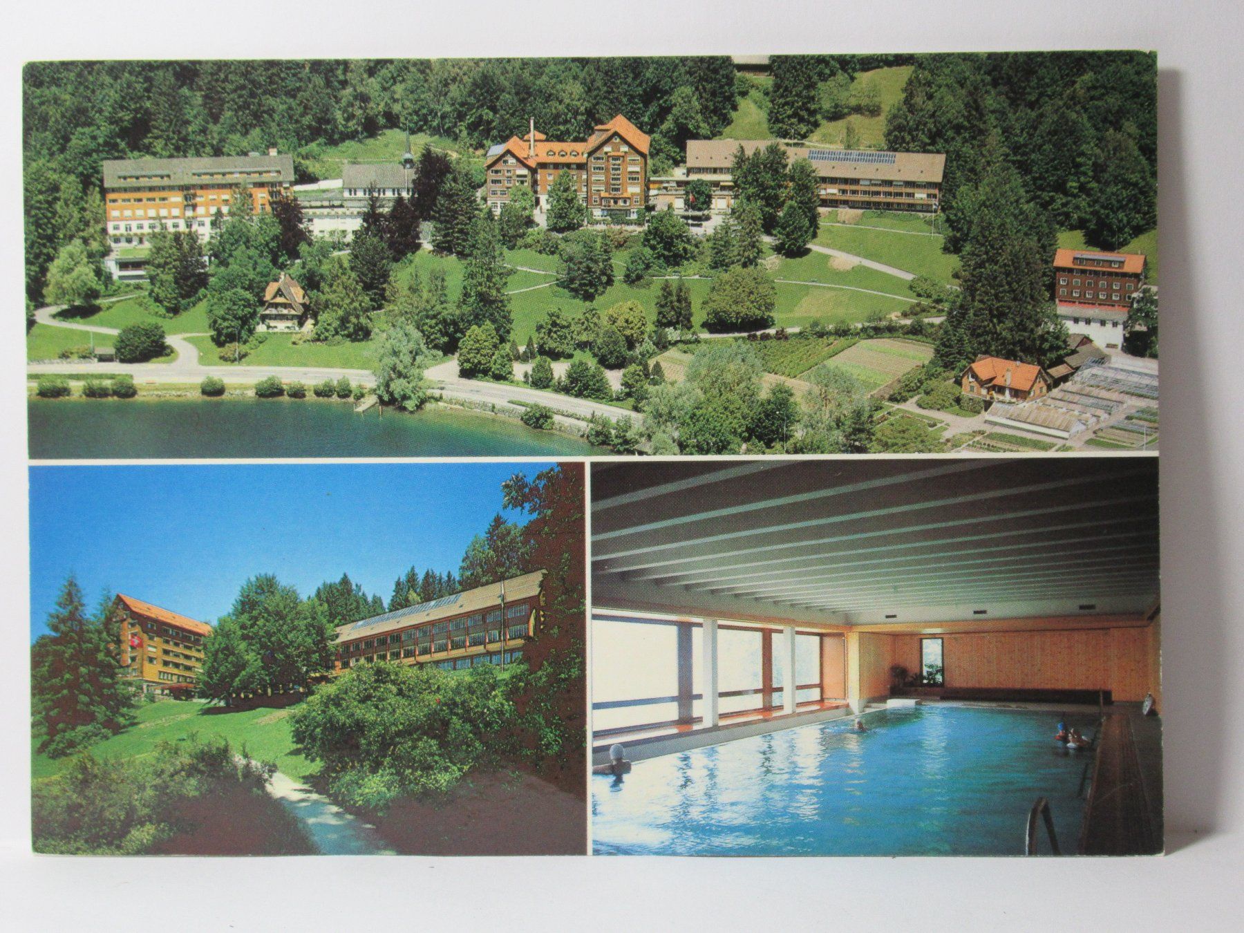 Cartoline postali: Kurhaus Ländli , Oberägeri  1990 – Usato da Grenchen venduto da Bluemchen1900