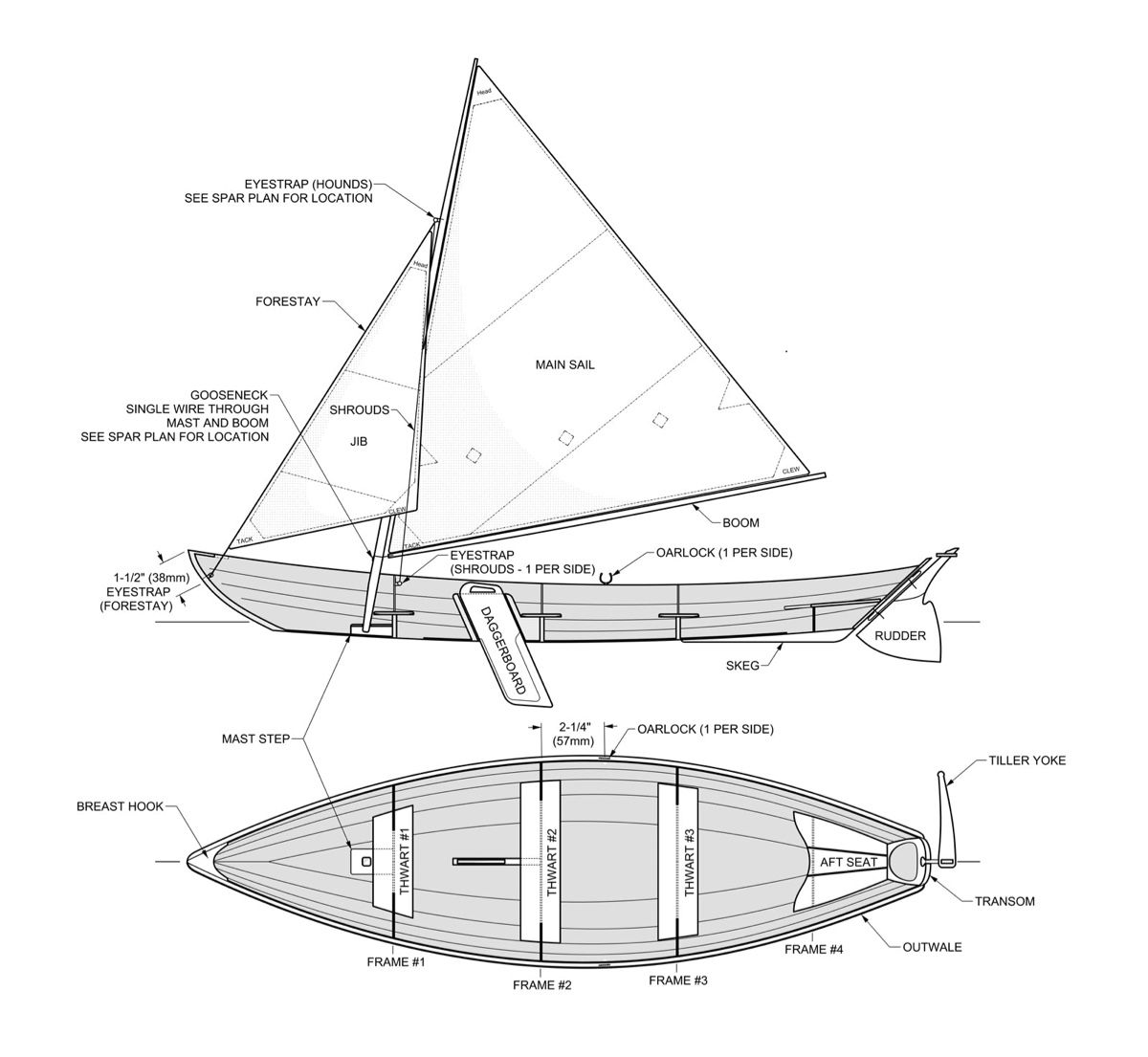 Kit di modellismo & Modellini statici: Northeaster Dory Scale Model Kit – Nuovo e nell'imballaggio originale da Fontainemelon venduto da jcharpilloz8 2