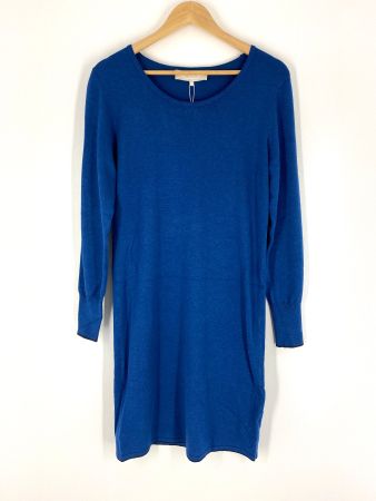 once Feinstrickkleid blue opal, Grösse M, *Neu*