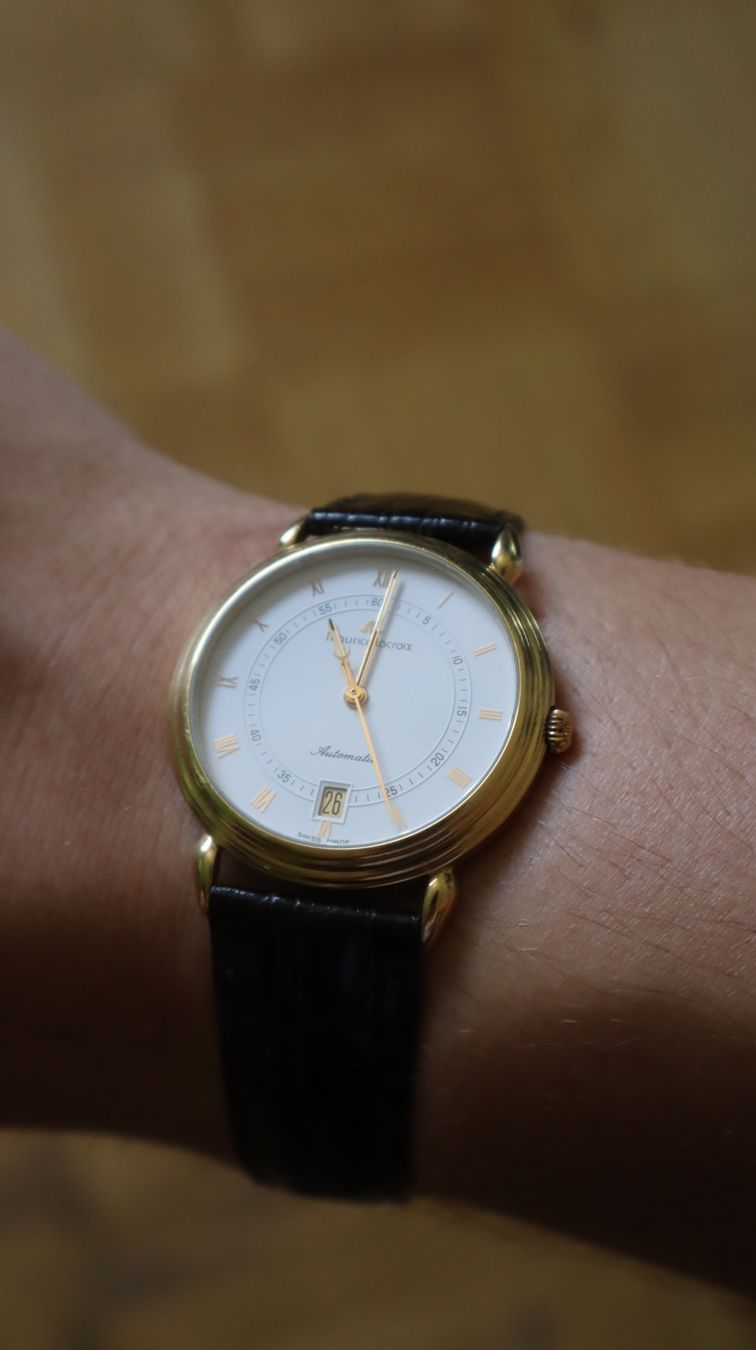 Maurice Lacroix Orologi: Maurice Lacroix 11114 Gold Plated ab 1.-! – Usato da Seedorf BE venduto da cali_watches 2