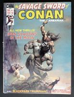 SAVAGE SWORD OF CONAN #4 MAGAZINE - JOHN BUSCEMA ART 1975