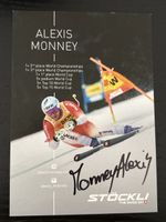 Stöckli Autogrammkarte Alexis Monney, Ski Alpin, Top Zustand