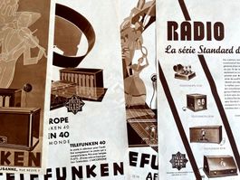Telefunken - 4 alte Werbungen / Anciennes publicités 1929/31