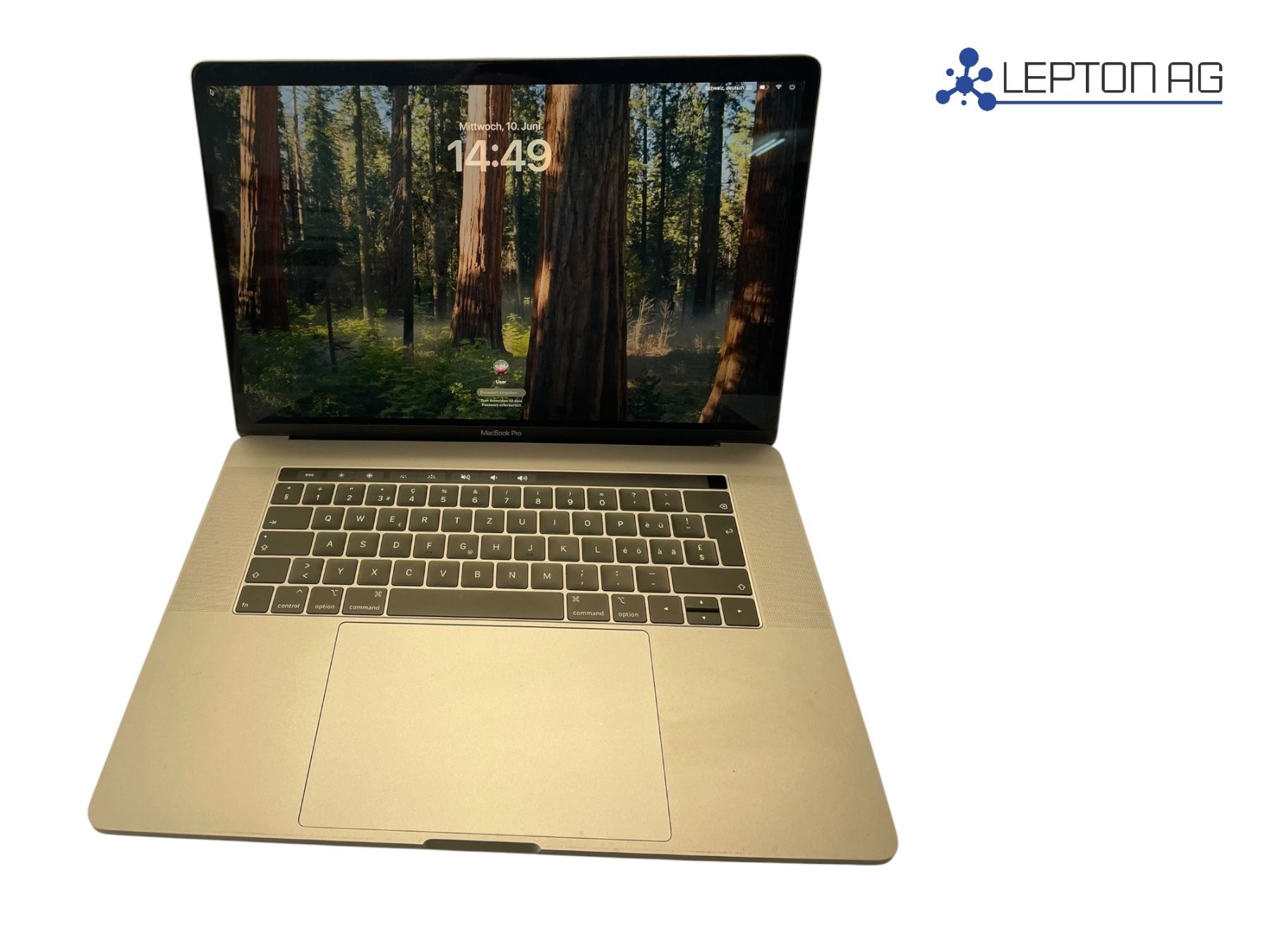 Apple Notebook: Apple Mac Book Pro A1990 15 " i7 Touch (2019) – Usato da Niederdorf venduto da LeptonAG 1