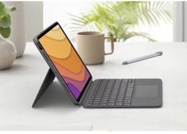 Logitech Touch Tastatur Grau fur iPad Air 