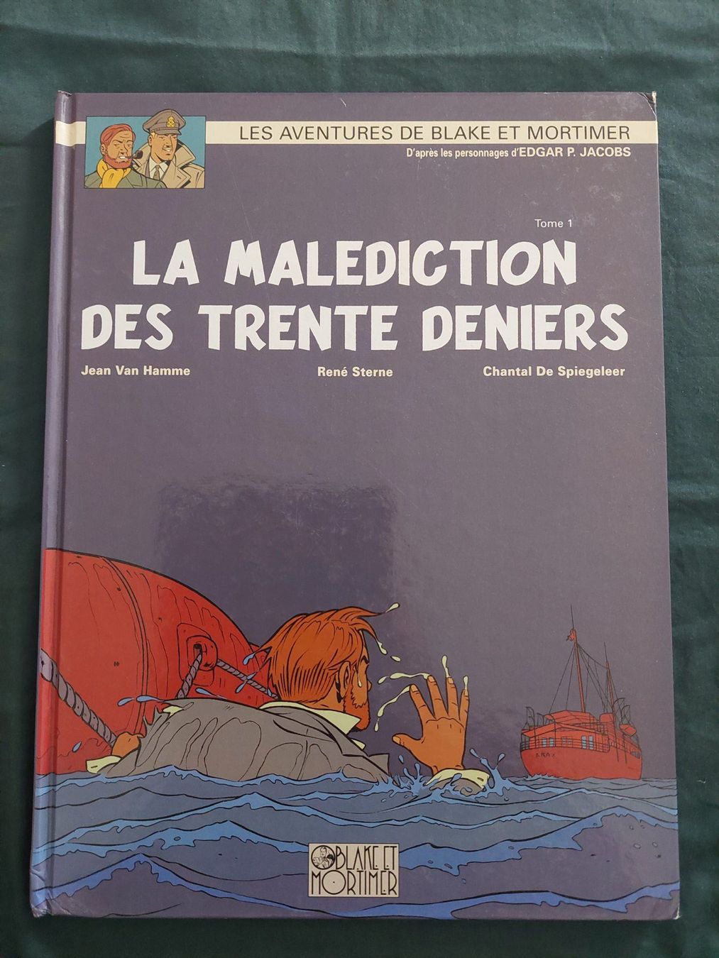 Comics: Blake et Mortimer La Malédiction des 30 Deniers EO 2009 BE+ – Gebraucht aus Genève von Blu_BD