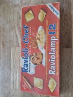 Raviolamp 12 Ravioli Maker mit Teigroller, neuwertig