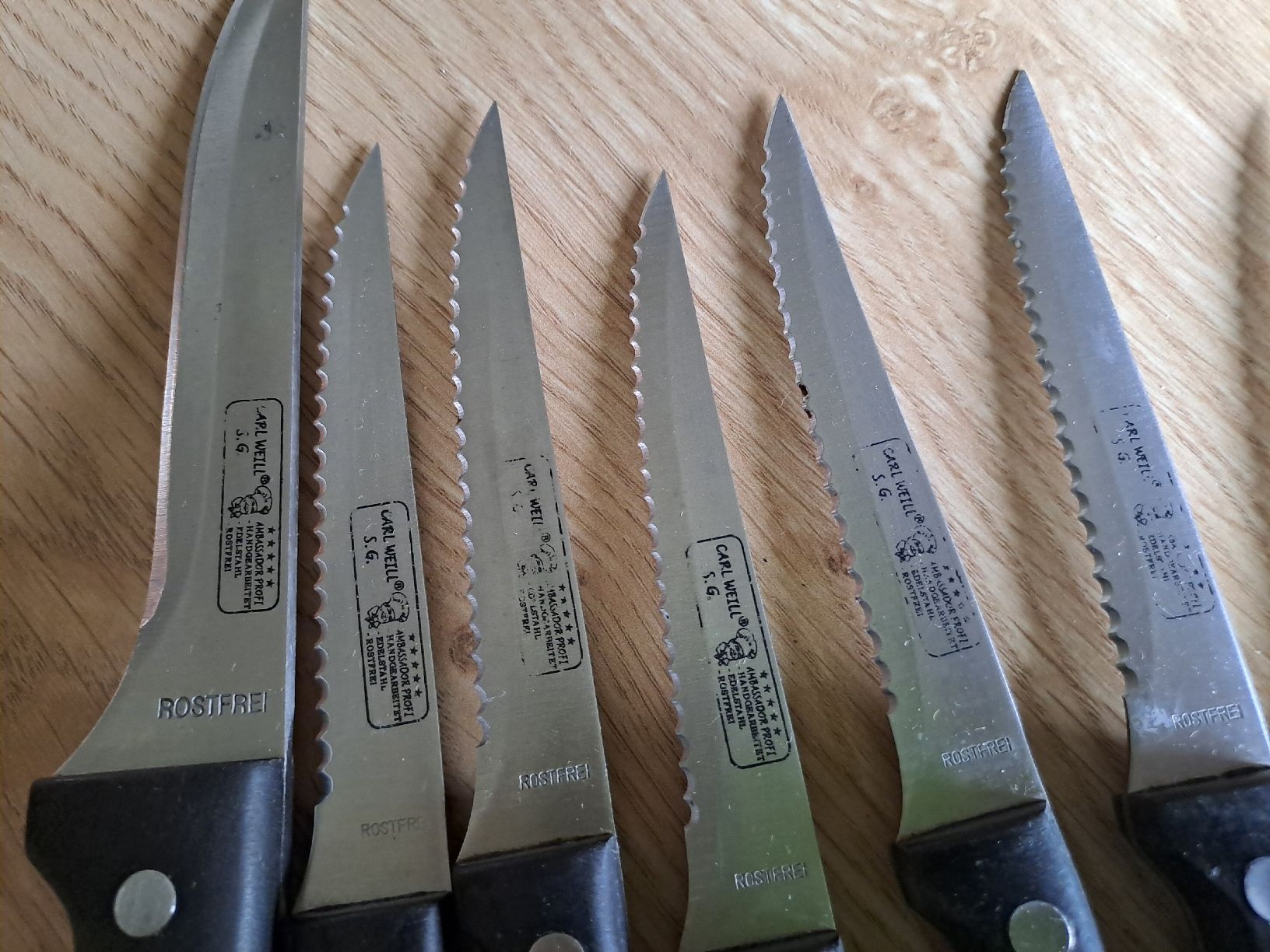 Coltelli da cucina: 7 Messer – Usato da Schötz venduto da Alesig71 1