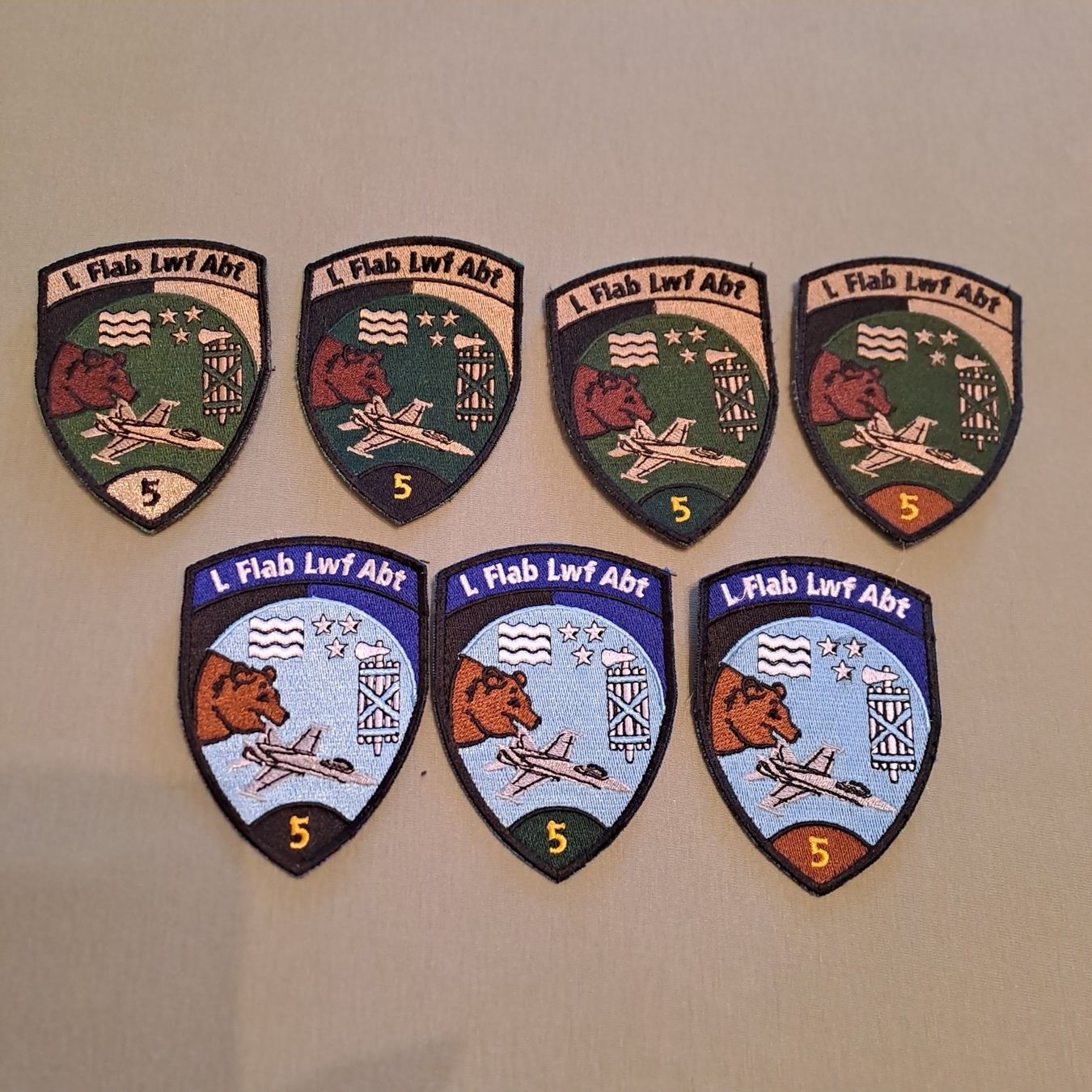 Schweizer Armee Placchette & Badge: L Flab Lwf Abt 5 – Usato da Gipf-Oberfrick venduto da Mig_29