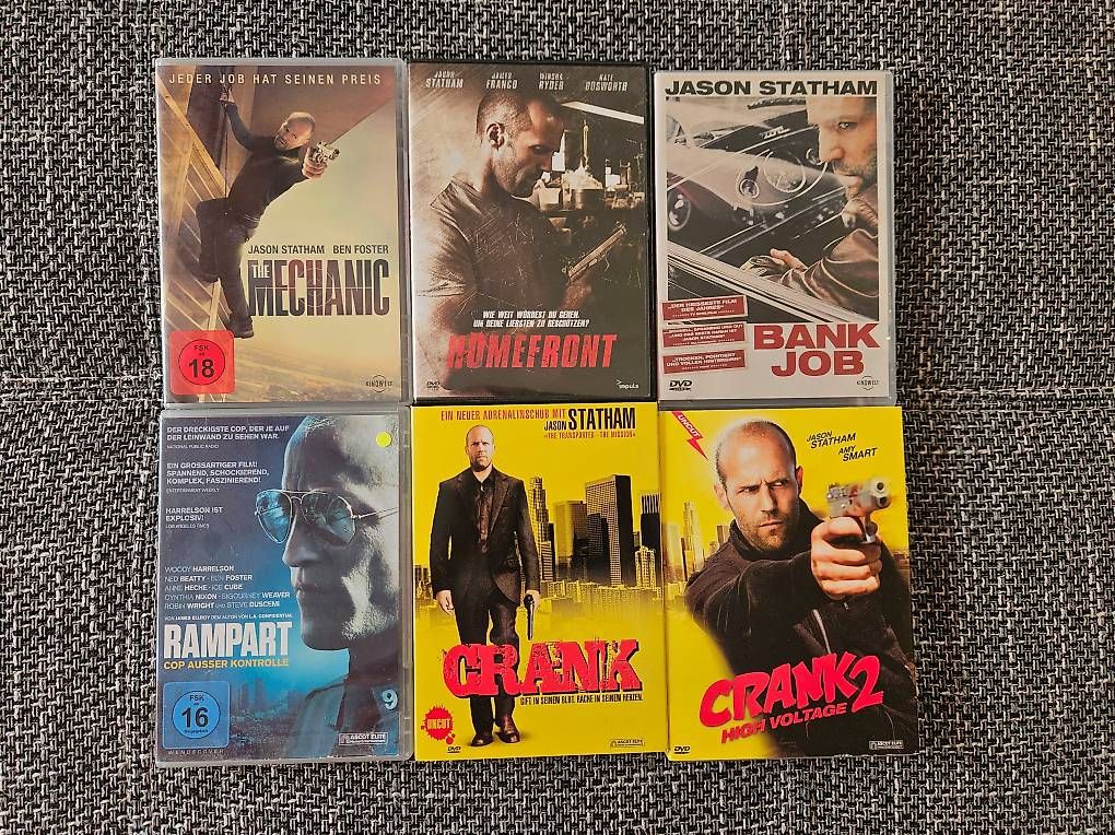 Tous les DVDs: Jason Statham Filme – D'occasion à Blankenburg par kat_hx7f