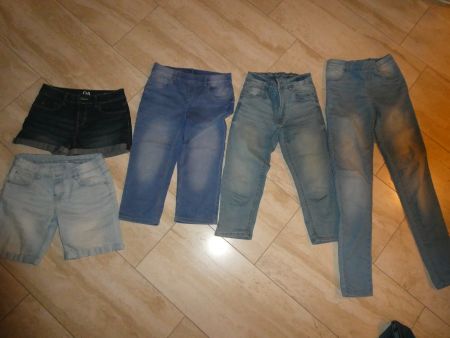 Jeans Hosen Shorts Paket