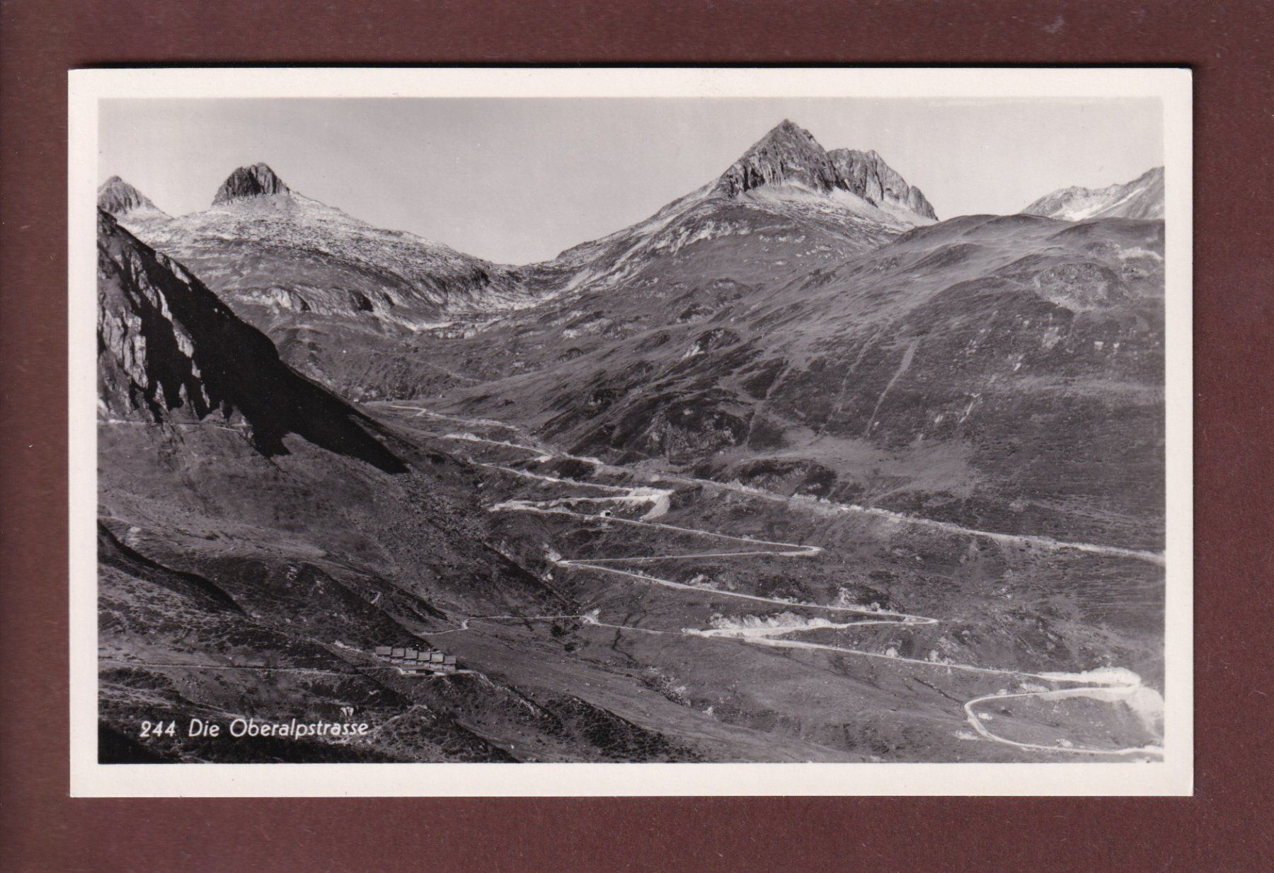 Cartoline postali: OBERALPSTRASSE – Usato da Pully venduto da nicecards