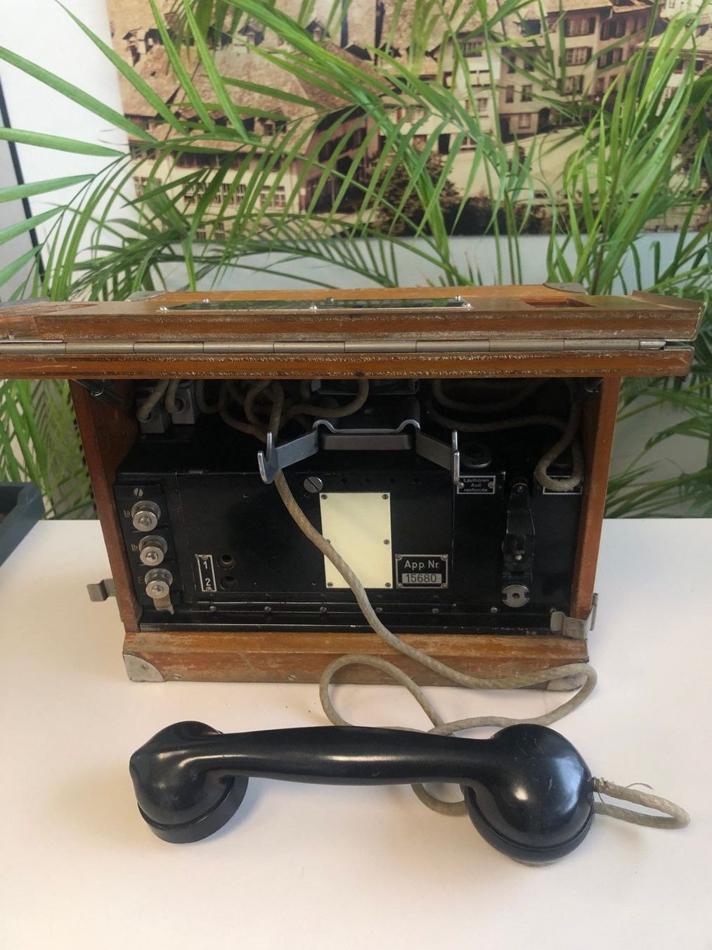 Telefone: Feldtelefon Schweizer Armee ! Modell 1947 ! – Gebraucht aus Brügg BE von better14 5