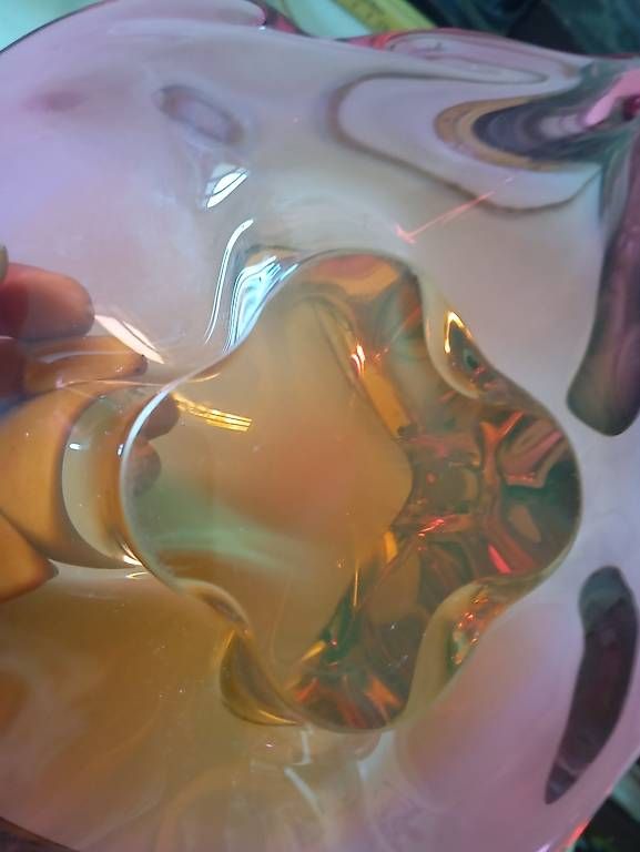 Murano Ciotole: Murano glasschale Rosa – Usato da Basel venduto da Petergunn 2