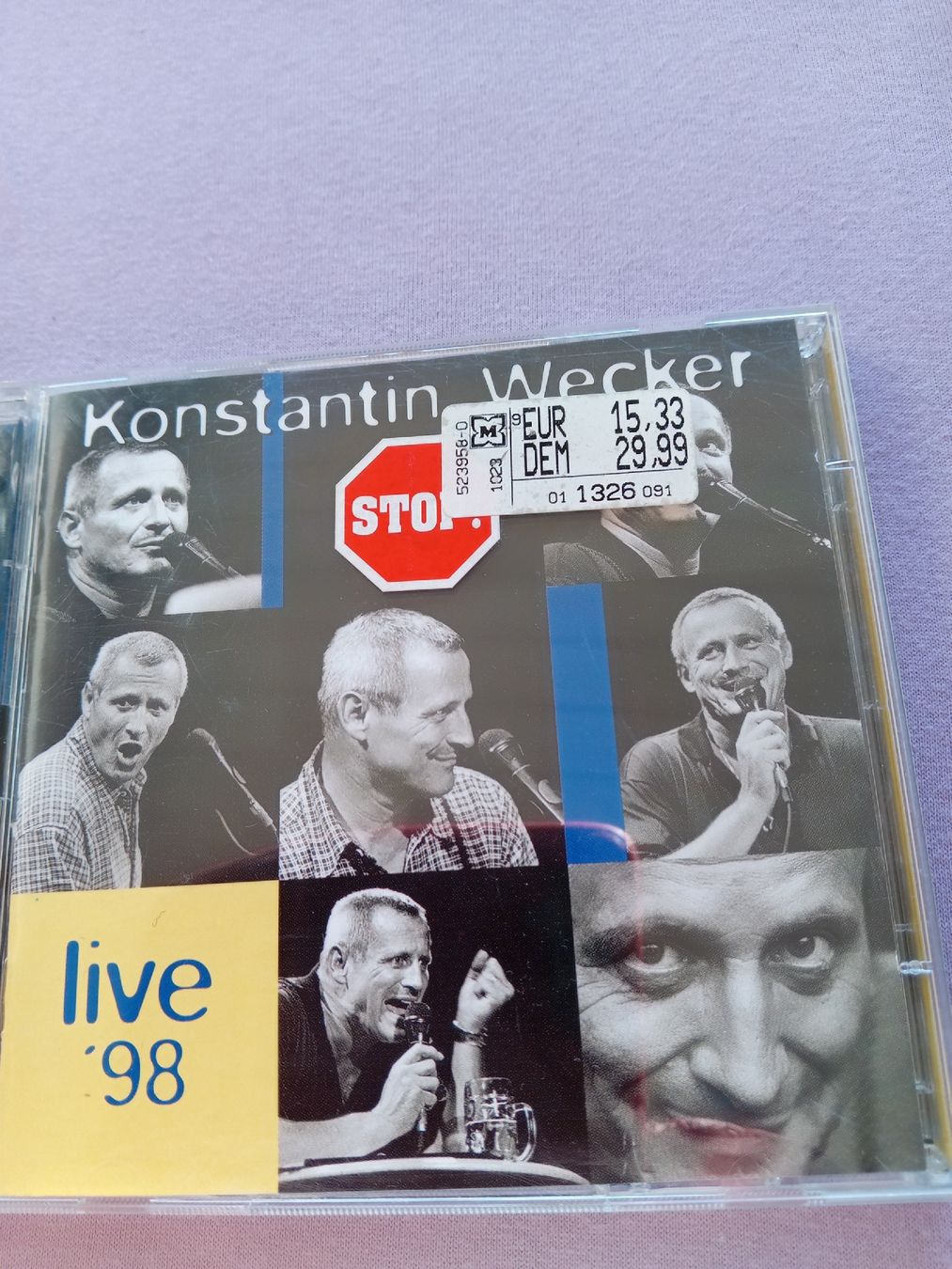CDs: Doppel-CD Konstantin Wecker – Gebraucht aus Witterswil von hele04