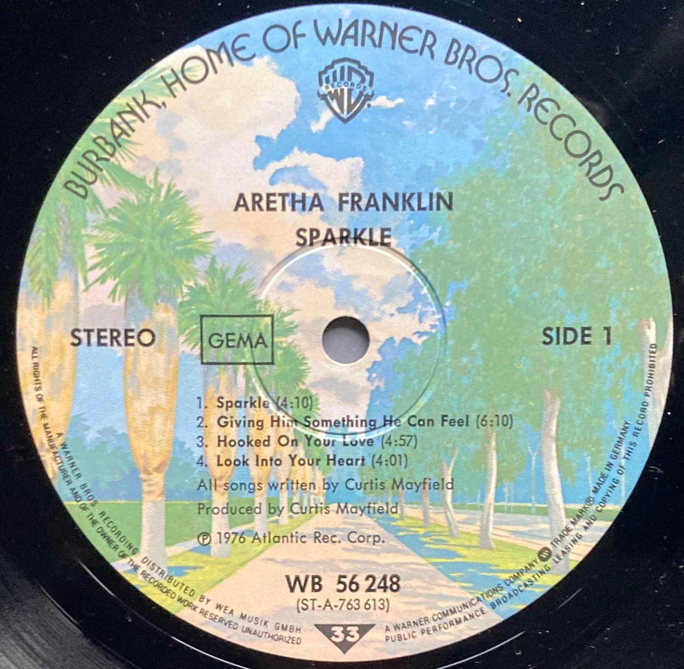 Schallplatten: ARETHA FRANKLIN - SPARKLE – Gebraucht aus Poliez-Pittet von Newtown-Records 3